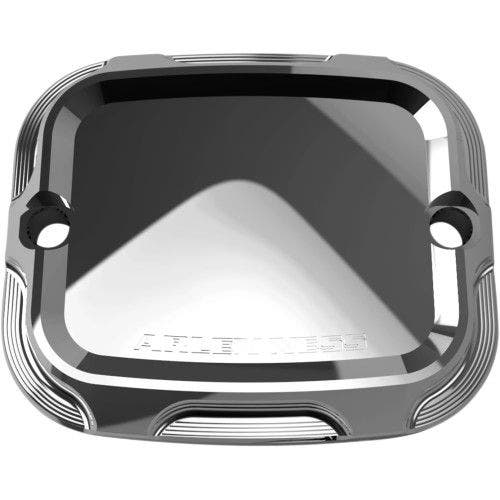 PartzBiz HD: 4420353-Arlen Ness ฝาครอบแม่ปั๊มเบรคหน้า Chrome Beveled Harley XL 07-16 | 03-470