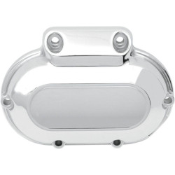 PartzBiz HD DS11050035 - Chrome 6 Speed Transmission End Side Cover Harley Touring Softail Dyna 06-14 - 1105-0035