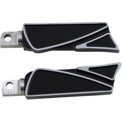 PartzBiz HD DS16202304 - พักเท้าหลัง Covington Customs Black Ripper Harley และ Mount ตัวผู้แบบเมตริก PartzBiz HD DS16202304 - พักเท้าหลัง Covington Customs Black Ripper Harley และ Mount ตัวผู้แบบเมตริก