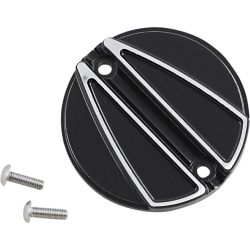 PartzBiz HD DS09402002 - Covington Customs C1896-B Black Contrast Points Cover Harley Touring 17-Up
