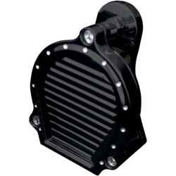 PartzBiz HD DS21070139 - Covingtons Customs Black Billet Dippled Electric Horn Assembly for Harley 90-17 | C1141-B PartzBiz HD DS21070139 - Covingtons Customs Black Billet Dippled Electric Horn Assembly for Harley 90-17 | C1141-B