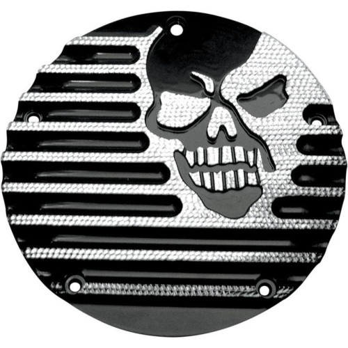 PartzBiz HD: 4420337-Covingtons Black Diamond Edge Machine Head CNC Machined Derby Cover Twin Cam | C1074-ดี