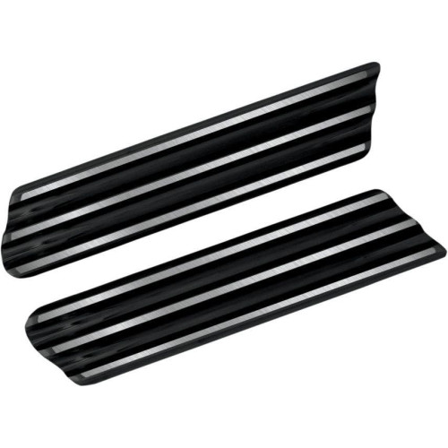 PartzBiz HD: 4420343-Covingtons Black Finned Police Saddlebag Latch ลบแผ่นครอบคลุม Harley 93-08 | C1006-B PartzBiz HD: 4420343-Covingtons Black Finned Police Saddlebag Latch ลบแผ่นครอบคลุม Harley 93-08 | C1006-B