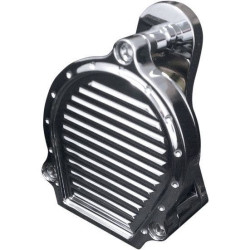 PartzBiz HD DS21070140 - Covingtons Customs Chrome Billet Dippled Electric Horn Assembly for Harley 90-17 | C1141-C PartzBiz HD DS21070140 - Covingtons Customs Chrome Billet Dippled Electric Horn Assembly for Harley 90-17 | C1141-C