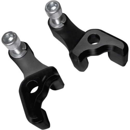 PartzBiz HD: 4420316-Covingtons Customs 1-3/8” โช้คหลังดรอปสีดำ บล็อกลดระดับ Harley FL 09-16