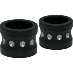 PartzBiz HD DS02220138 - Covingtons Customs Spacers เพลาหน้าบุ๋มสีดำ Harley FLH 08-17 W/O ABS | C0013-บี PartzBiz HD DS02220138 - Covingtons Customs Spacers เพลาหน้าบุ๋มสีดำ Harley FLH 08-17 W/O ABS | C0013-บี