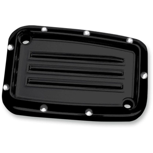 PartzBiz HD: 4420324-Covingtons Customs Black Dimpled Front Clutch Master Cylind Cover Harley 17-18 | C1178-B