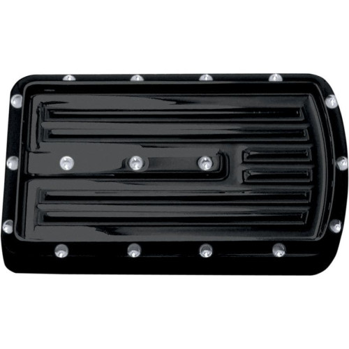 PartzBiz HD: 4420327-แป้นเหยียบเบรกหลัง Covingtons Customs Black Dimpled Harley FLH & FLST | C1044-B