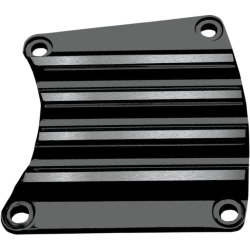 PartzBiz HD: 4420331-Covingtons Customs Black Finned Primary Inspection Cover Harley FLH/T 85-06 | C1195-B PartzBiz HD: 4420331-Covingtons Customs Black Finned Primary Inspection Cover Harley FLH/T 85-06 | C1195-B