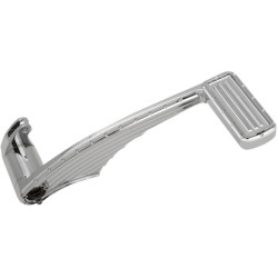 PartzBiz HD DS16100521 - Covingtons Customs Chrome Dimpled Rear Brake Arm Lever for 08-13 Harley Models | C1046-C PartzBiz HD DS16100521 - Covingtons Customs Chrome Dimpled Rear Brake Arm Lever for 08-13 Harley Models | C1046-C