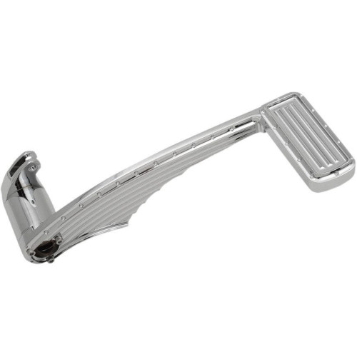 PartzBiz HD: 4420298-Covingtons Customs Chrome Dimpled Rear Brake Arm Lever สำหรับรุ่น Harley ปี 08-13 | C1046-ซี