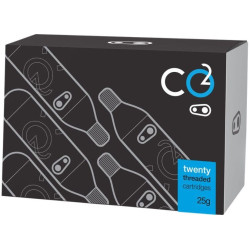 PartzBiz HD DS38100109 - Crankbrothers 16235 25 g CO2 ตลับหมึกรีฟิล Bulk Pack 20 ตลับ PartzBiz HD DS38100109 - Crankbrothers 16235 25 g CO2 ตลับหมึกรีฟิล Bulk Pack 20 ตลับ