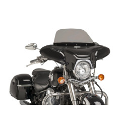 PartzBiz HD TR304710 - Custom Acces Batwing SML Fairing Smoke Kawasaki Vulcan Classic VN900 06-Up