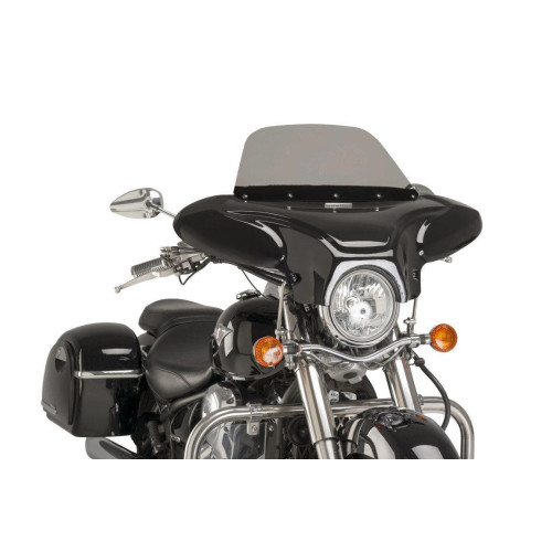 PartzBiz HD: 4420214-Custom Acces Batwing SML แฟริ่ง Smoke Kawasaki Vulcan Classic VN900 06-Up PartzBiz HD: 4420214-Custom Acces Batwing SML แฟริ่ง Smoke Kawasaki Vulcan Classic VN900 06-Up