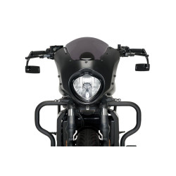 PartzBiz HD TR304792 - Custom Acces Dark Night Semi Fairing Smoke Kawasaki Vulcan S 2015 CUP0012H