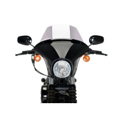 PartzBiz HD TR304749 - Custom Access Batwing SML Fairing Smoke Short Screen Harley Sportster 18-21