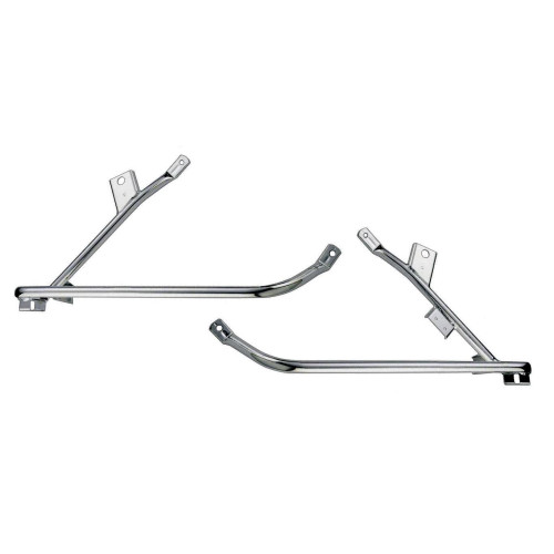 PartzBiz HD: 4420193-Custom Black Saddlebag Support Brackets for Harley FLH 09-13 Repl OEM 90881-09A | Custom Chome PartzBiz HD: 4420193-Custom Black Saddlebag Support Brackets for Harley FLH 09-13 Repl OEM 90881-09A | Custom Chome