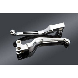 PartzBiz HD 23-202 - Custom Chrome 2 Slot Chrome Levers for Harley Davidson Models 1996-2006 (ex 04-up XL & 08-13 Touring) | PartzBiz HD 23-202 - Custom Chrome 2 Slot Chrome Levers for Harley Davidson Models 1996-2006 (ex 04-up XL & 08-13 Touring) |