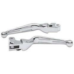 PartzBiz HD 648018 - Custom Chrome 3 Slot Clutch and Brake Levers for Harley Davidson 2008-2013 Touring Models PartzBiz HD 648018 - Custom Chrome 3 Slot Clutch and Brake Levers for Harley Davidson 2008-2013 Touring Models