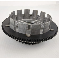 PartzBiz HD 17-660 - เชลล์คลัทช์ Chrome แบบกำหนดเองและเฟืองพร้อมแหวน OE Repl 37707-98A Harley Big Twin 98-06 PartzBiz HD 17-660 - เชลล์คลัทช์ Chrome แบบกำหนดเองและเฟืองพร้อมแหวน OE Repl 37707-98A Harley Big Twin 98-06