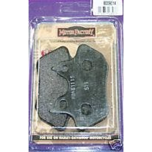 PartzBiz HD: 4420178-Custom Chrome Ferodo Organic Front and Rear Brake Pads for Harley 00-07 | 