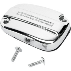 PartzBiz HD 648032 - Custom Chrome Front Brake Master Cylinder Cover Harley FLH FLT TRIKES 08-16 648032