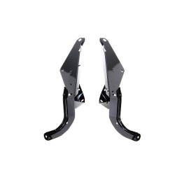 PartzBiz HD VT50-0279 - Black Heavy Duty Front Batwing Outer Fairing Support Brackets 93-13 Touring 