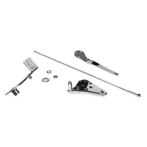 PartzBiz HD: 4420152-Custom Chrome Jockey Shift Conversion Kit for Harley 4 Speed Big Twin