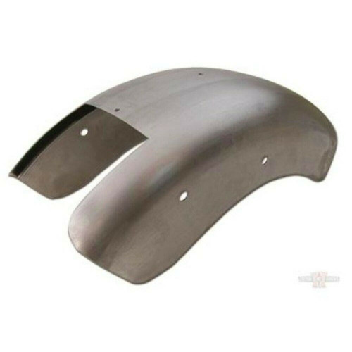 PartzBiz HD: 4420158-Custom Chrome Shorty Short Rear Raw Fender 200mm Tire Harley 2007-2017 Softail PartzBiz HD: 4420158-Custom Chrome Shorty Short Rear Raw Fender 200mm Tire Harley 2007-2017 Softail