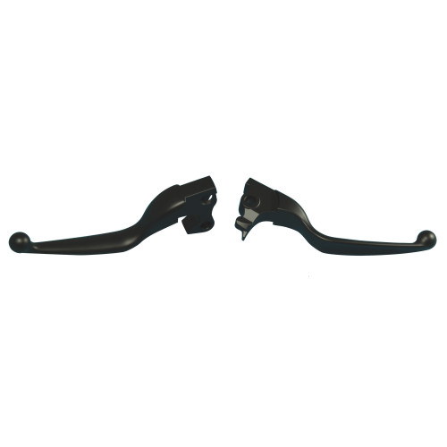 PartzBiz HD: 4420160-Custom Chrome Smooth Black Hand Levers for Harley Sportster 14-15 648035 PartzBiz HD: 4420160-Custom Chrome Smooth Black Hand Levers for Harley Sportster 14-15 648035