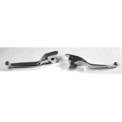 PartzBiz HD 617716 - Custom Chrome Smooth Chrome Hand Blade Levers for Harley Touring 14-15 617716 PartzBiz HD 617716 - Custom Chrome Smooth Chrome Hand Blade Levers for Harley Touring 14-15 617716