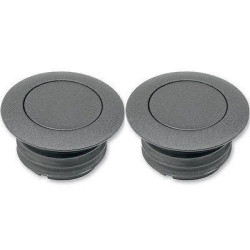 PartzBiz HD 653087 - Custom Chrome Wrinkle Black Flush Mount Pop Up Gas Cap Set For Harley Vented PartzBiz HD 653087 - Custom Chrome Wrinkle Black Flush Mount Pop Up Gas Cap Set For Harley Vented