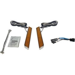 PartzBiz HD CD-FORK-SS8-AC - Custom Dynamics LED Front Fork Lightz Amber Lens Chrome Harley CVO 09-13 CD-FORK-SS8-AC 2040-2660 20402660 electra road street glide king tri trike touring best for buy PartzBiz HD CD-FORK-SS8-AC - Custom Dynamics LED Front Fork Lightz Amber Lens Chrome Harley CVO 09-13 CD-FORK-SS8-AC 2040-2660 20402660 electra road street glide king tri trike touring best for buy
