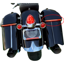 PartzBiz HD CD-IND-SPRING-R - Custom Dynamics Low Profile Saddlebag Lights Red Lens Chrome Trim Indian 15-Up PartzBiz HD CD-IND-SPRING-R - Custom Dynamics Low Profile Saddlebag Lights Red Lens Chrome Trim Indian 15-Up