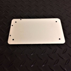 PartzBiz HD LPF-BCK-C - EPC Great Price. Free Shipping. Custom Dynamics LPF-BCK-C Plastic License Plate Backing Plate Chrome 7 x 4
