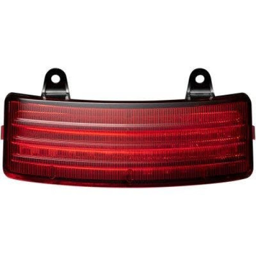 PartzBiz HD: -Custom Dynamics PB-TRI-4-RED Red ProBeam LED Tribar Taillight 14-19 FLHX FLTR