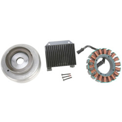 PartzBiz HD DS21120411 - Cycle Electric 3-Phase 50A Charging Kit For Harley-Davidson Dyna Glide 2008-2011 (Oem Replacement) | CE-85T