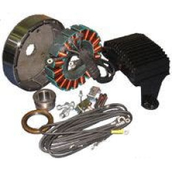 PartzBiz HD DS21120558 - Cycle Electric 3-Phase 50A Charging Kit For Harley-Davidson Flh/Flt/Fxr 1989-1998 | CE-81A PartzBiz HD DS21120558 - Cycle Electric 3-Phase 50A Charging Kit For Harley-Davidson Flh/Flt/Fxr 1989-1998 | CE-81A