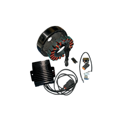 PartzBiz HD DS21120856 - Cycle Electric 3-Phase 50A Charging Kit For Harley-Davidson Softail 2001-2006 | CE-73T