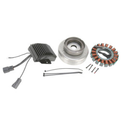 PartzBiz HD DS21120406 - Cycle Electric 3-Phase 50A Charging Kit For Harley-Davidson Softail 2007 (Oem Replacement) | CE-83T
