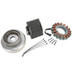 PartzBiz HD DS21120412 - Cycle Electric 3-Phase 50A Charging Kit For Harley-Davidson Softail 2008-2011 (Oem Replacement) | CE-86T