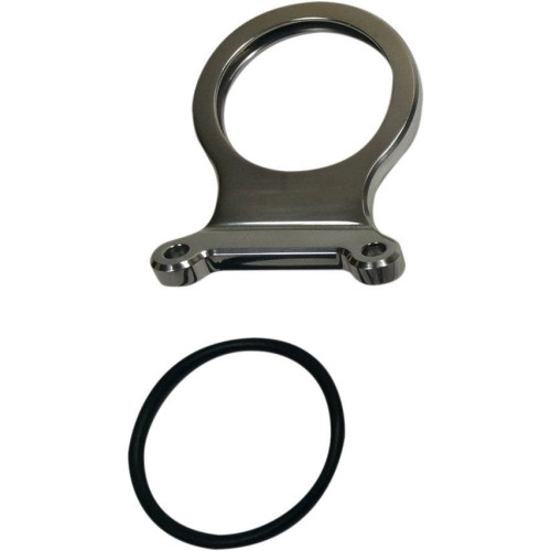 PartzBiz HD: 4419159-ผลิตภัณฑ์ประสิทธิภาพของวงจร CPP/9080M Single Gauge Handlebar Bracket Mount Harley ใหม่ที่ดีที่สุดรถจักรยานยนต์ chopper bobber speedometer tachometer