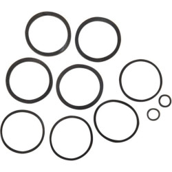 PartzBiz HD DS17020255 - Cycle Pro Caliper Seal Kit Front & Rear OE Rep 44135-00 Harley Touring XL 00-07