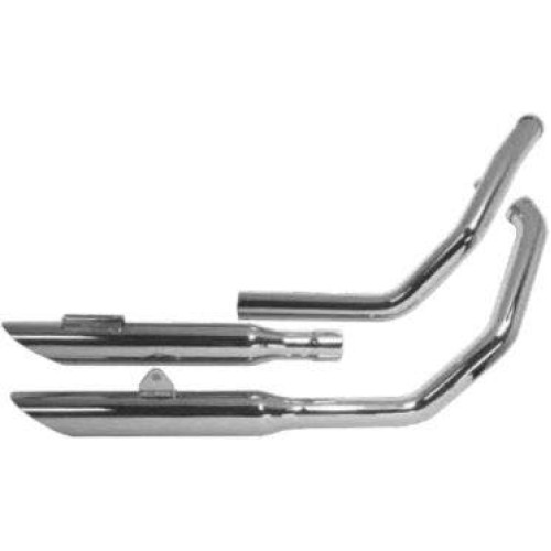 PartzBiz HD: 4419143-Cycle Shack PHD-230TO Chrome 2" Turn Out Exhaust Pipes Sportster XL '04+ drag pipes 2 into 2 performance sporty PartzBiz HD: 4419143-Cycle Shack PHD-230TO Chrome 2" Turn Out Exhaust Pipes Sportster XL '04+ drag pipes 2 into 2 performance sporty