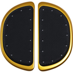 PartzBiz HD DS16210925 - แผ่นพื้นผู้โดยสาร Cycle Smiths 106-G Gold Harley Touring Softail 1986-Up PartzBiz HD DS16210925 - แผ่นพื้นผู้โดยสาร Cycle Smiths 106-G Gold Harley Touring Softail 1986-Up