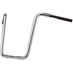 PartzBiz HD DS06014743 - Cycle Smiths 16" 1-1/4" Chrome Ape Hanger Motorcycle Handlebars Harley Custom chopper bike bars 113-16APEHANGER 0601-4743 06014743