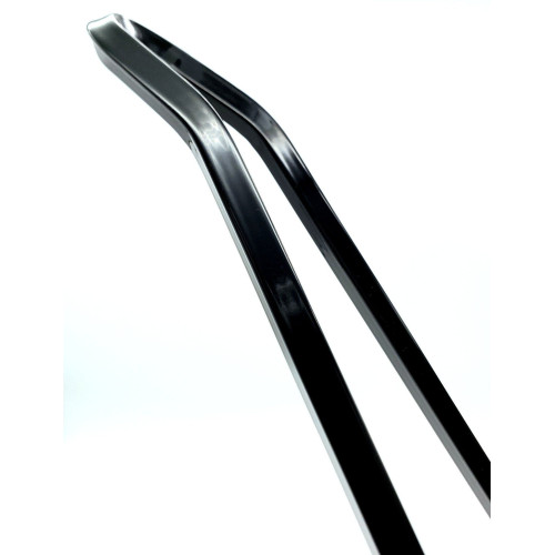 PartzBiz HD: 4419122-Cycle Visions 18 ” Black Squaretude Styled Sissy Bar Sticks Fat 11 ” Side Plate