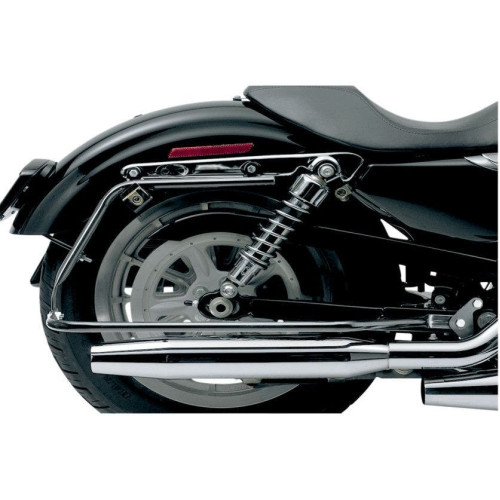 PartzBiz HD: 4419096-Cycle Visions Bagster Saddlebag Mount สำหรับ Harley Sportster XL รุ่น Black Mounts PartzBiz HD: 4419096-Cycle Visions Bagster Saddlebag Mount สำหรับ Harley Sportster XL รุ่น Black Mounts