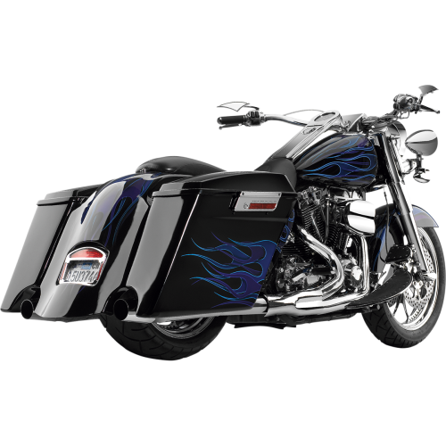 PartzBiz HD: 4419111-Cycle Visions Extended Rear Fender Cover for Harley 97-08 With Cutouts | CV7264