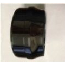 PartzBiz HD DD604-11PECapRS - D&D Black Powder 4" Interchangeable Muffler End Cap rACE CUT Sold Each w/ Bolts 604-11PECapRS Harley M8 Milwaukee Eight Touring Cruiser Chopper best for FLH FLT FLHX electra road street glide king tri